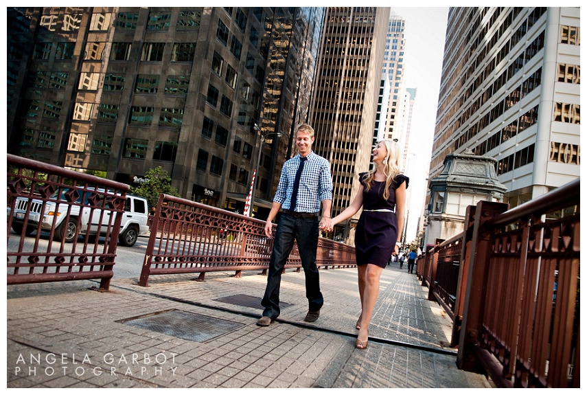Monica Panocha + Tim Nierengarten | Pre-wedding and Engagement Session Chicago, IL Pre-wedding and Engagement photo session for Monica Panocha + Tim Nierengarten. We shot urban Chicago landscapes in the downtown and Loop area, including Union Station, Wacker Drive and along the Chicago River. All images © Angela Garbot Mandatory credit Angela B. Garbot Angela Garbot Photography | http://www.AngelaGarbot.com | http://www.facebook.com/agarbot Twitter: @PhotosByGarbot LinkedIn: www.linkedin/in/AngelaGarbotPhotography 773.383.8858 | angie@angelagarbot.com